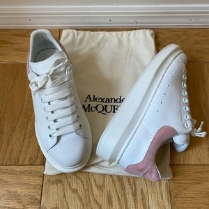 Alexander McQueen suede sneaker